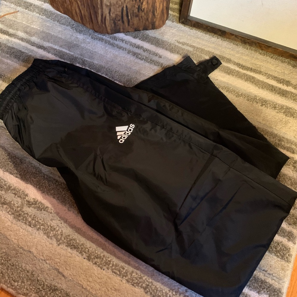 Adidas windbreaker warm-up pants -M